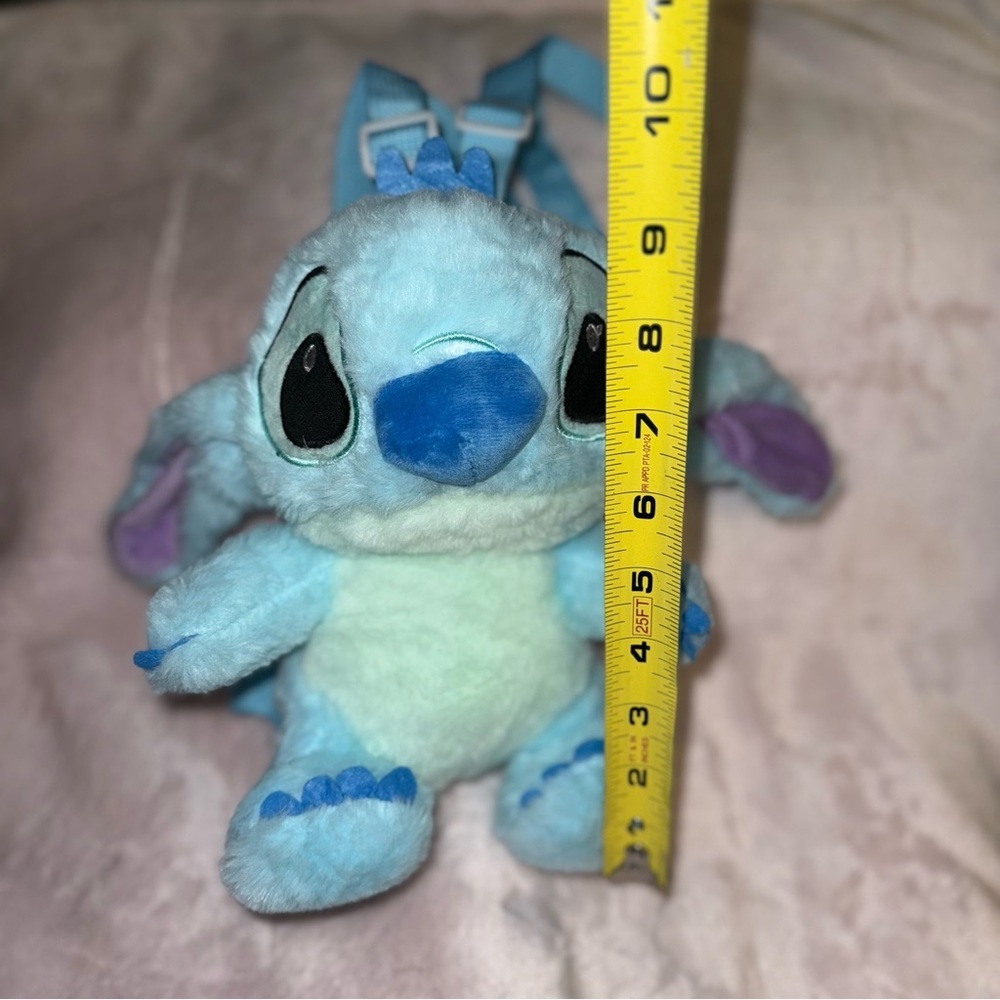 Stitch Plush Doll Backpack Lilo & Stitch Plush Toy Zipper Pouch Bag New - Picture 10 of 13